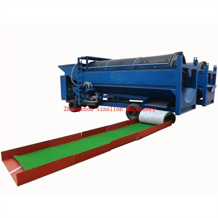 โรงซักกลอง Trommel สีทอง