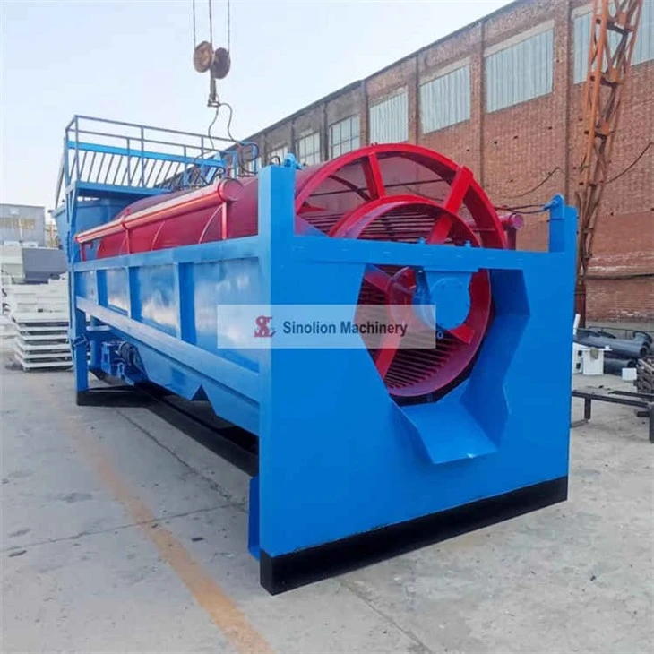 Hot High Recovery Gold Trommel Wash Plant