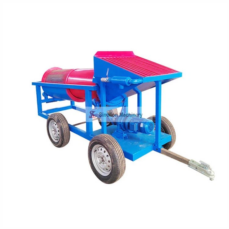Small Scale Gold Mining Trommel Screen